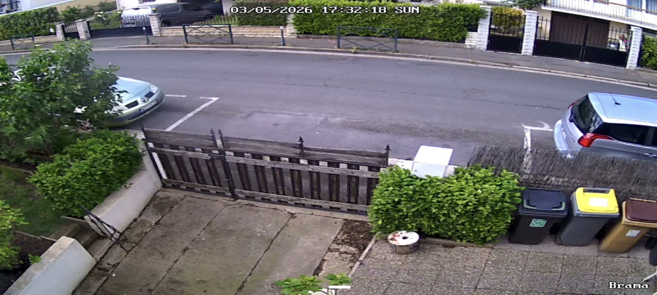 Vue surveillance caméra maison Saint-Gratien 95